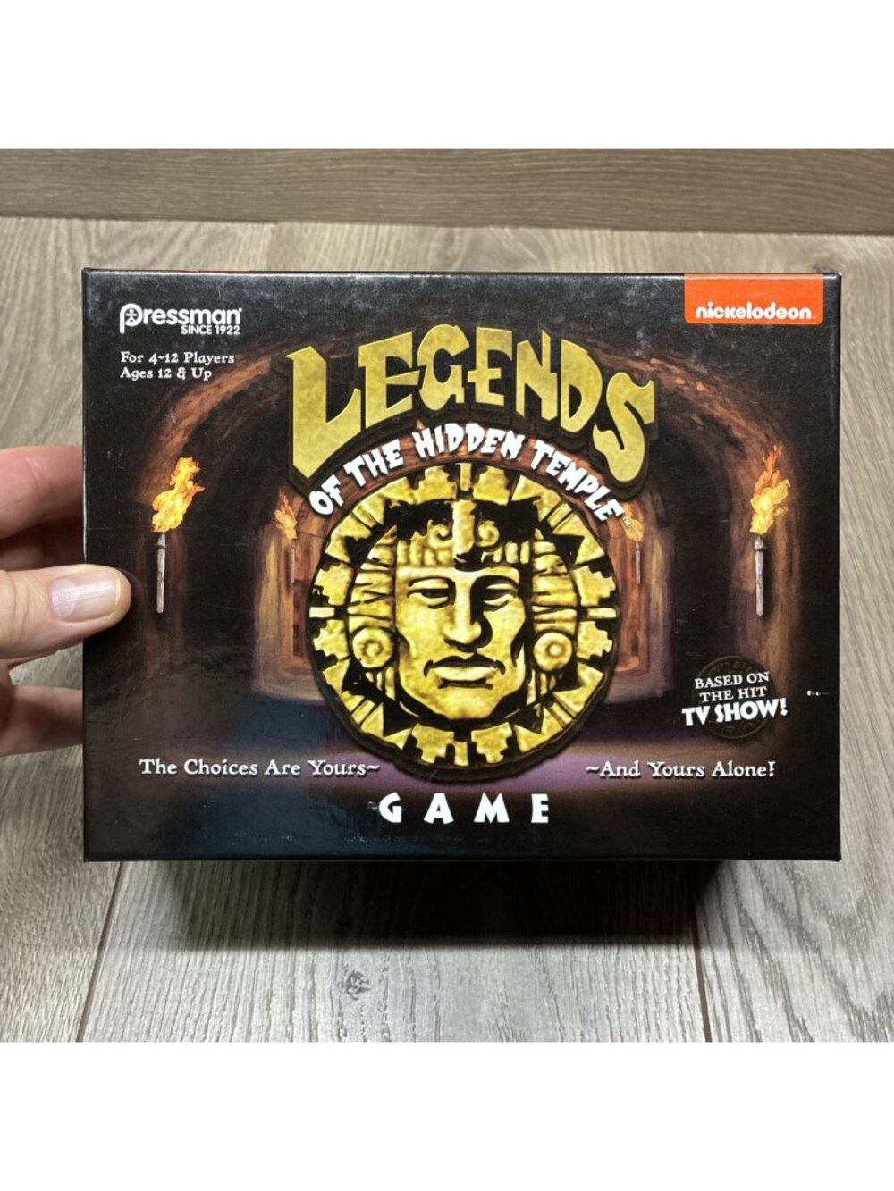 Legends of the Hidden Temple Board Game 2017 Pressman Nickelodeon COMPLETE